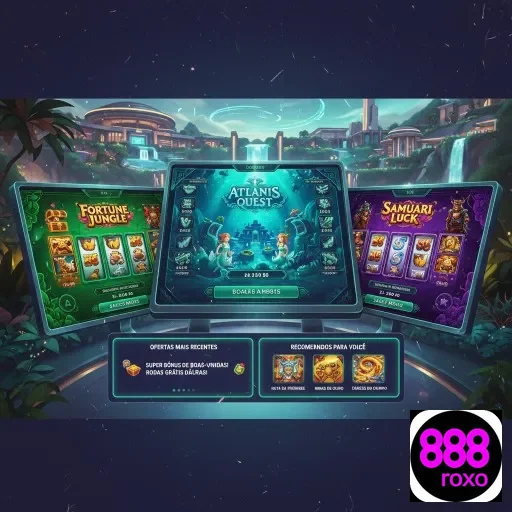 Ilustração de Descubra os jogos online da 888roxo com segurança e diversão