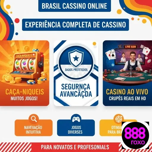 Ilustração de Acesse o cassino online 888roxo com login rápido e seguro