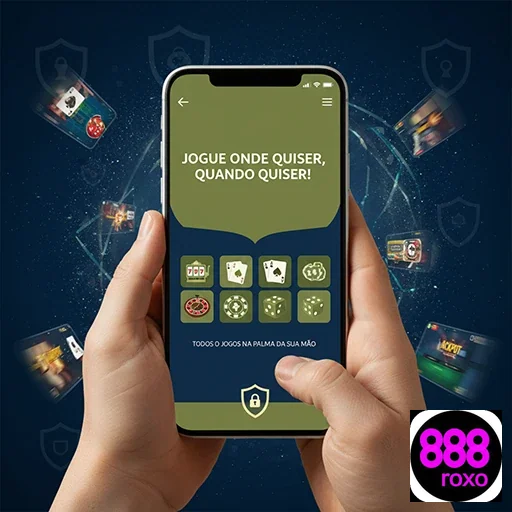 Ilustração de Acesse o cassino online 888roxo com login rápido e seguro