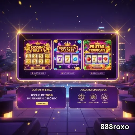 Jogos de cassino online com slots e roleta emocionantes