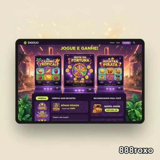 Ilustração de Jogos de Slots Diversificados